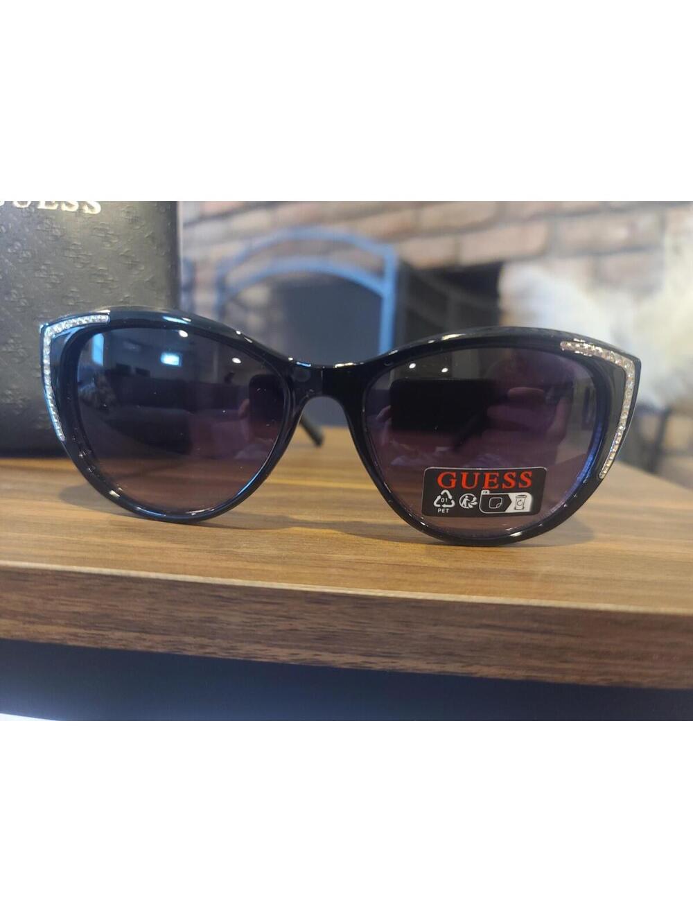 Guess Factory Smoke Gradient Butterfly Ladies Sunglasses GO00006 01B 56